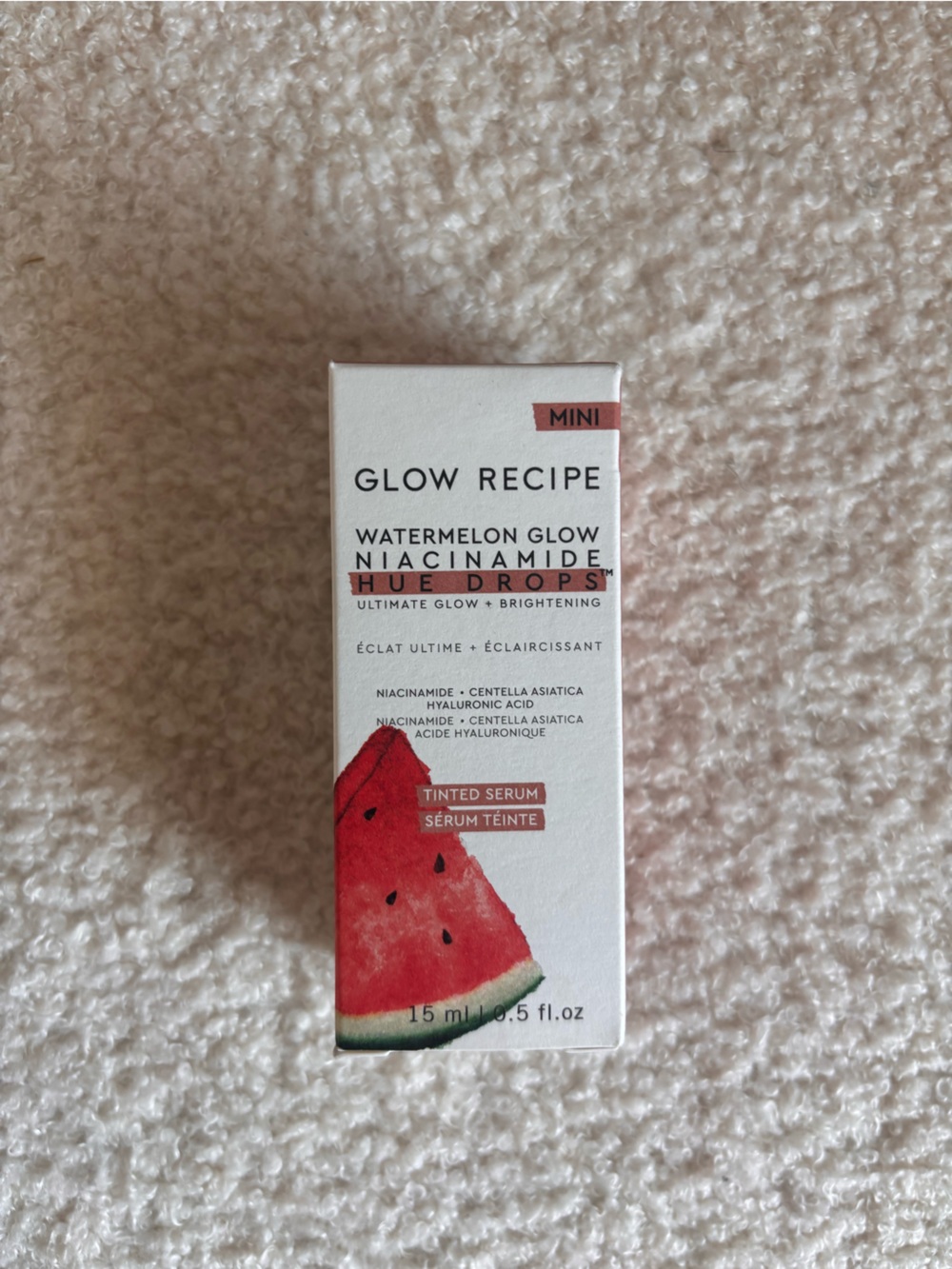 Glow Recipe Watermelon Glow Niacinamide Hue Drops Mini Tinted Serum